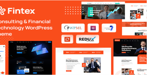 Fintex - Consulting Corporate WordPress Theme