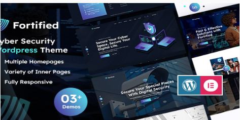 Fortified | IT & Cyber Security WordPress Theme 1.0