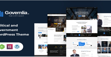 Governlia - Municipal and Government WordPress Theme  1.0