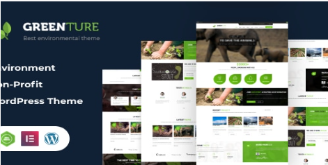 Greenture - Environment Non-Profit WordPress Theme  1.0