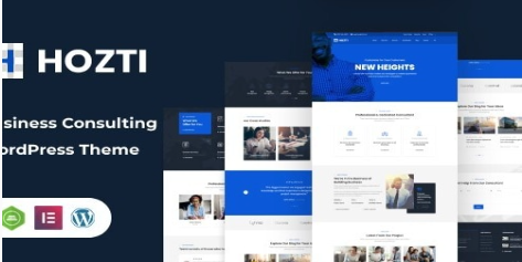 Hozti - Business WordPress Theme  1.0