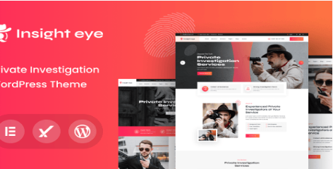 Insighteye - Private Investigator WordPress Theme  1.0