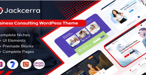 Jackcerra - Business Consulting WordPress Theme 1.0.2