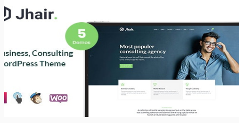 Jhair - Business, Consulting WordPress Theme 2.0.4