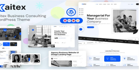 Kaitex - Business Consulting WordPress Theme 1.0