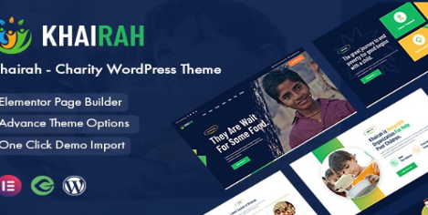 Khairah - Charity WordPress Theme 1.0.2