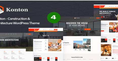 Konton - Construction & Architecture WP Theme  1.0.1