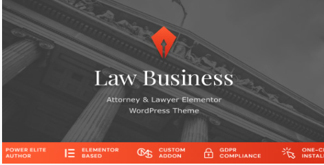 LawBusiness - Attorney & Lawyer WordPress Theme