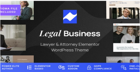 Legal Business - Attorney & Lawyer WordPress Theme 1.0.8