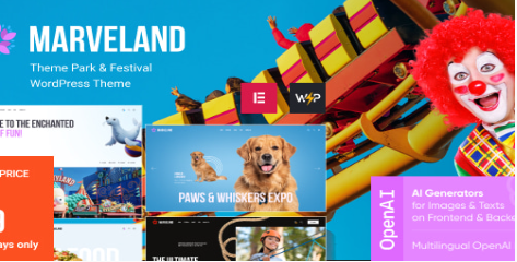 Marveland - Theme Park & Festival WordPress Theme  1.0
