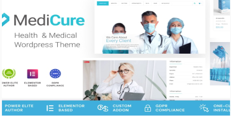 MediCure – Health & Medical Wordpress Theme 2.0.8