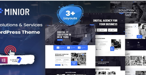 Minior - IT Solutions & Technology WordPress Theme  1.0