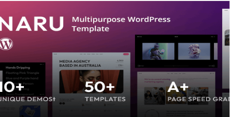 Naru - Personal Portfolio WordPress Theme 1.0