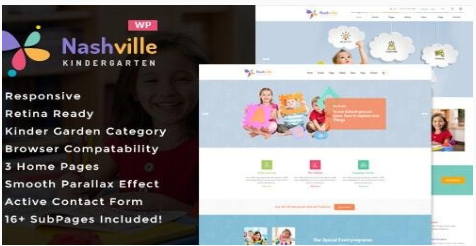 Nashville - Day Care & Kindergarten WP Theme  1.0
