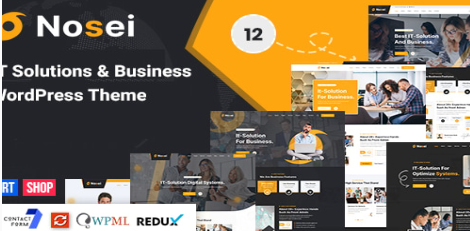 Nosei - IT Solutions & Services WordPress Theme  1.0