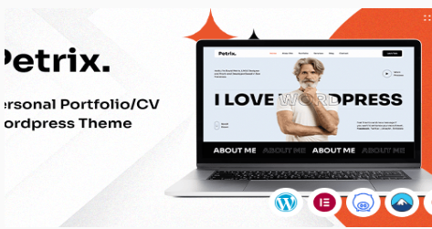 Petrix - Personal Portfolio WordPress Theme  1.0
