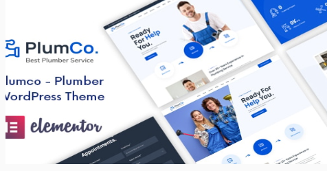 Plumco - Plumber WordPress Theme 2.0.4