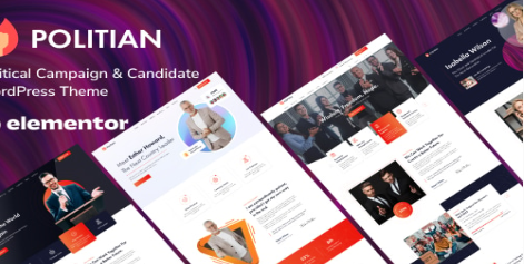 Politian - Political Campaign WordPress Theme 1.0.02