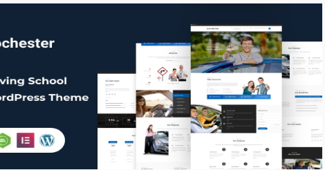 Rochester - Driving School WordPress Theme