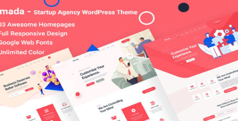 Romada - Startup Agency WordPress Theme  1.0
