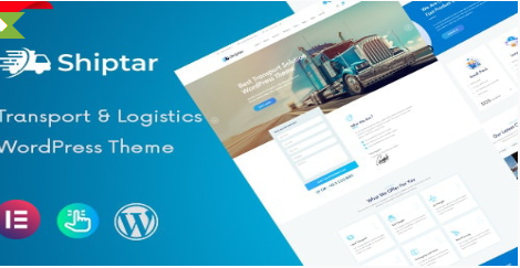 Shiptar - Transport & Logistics WordPress Theme 2.0.5