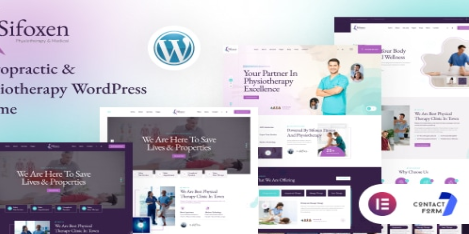 Sifoxen - Chiropractic & Physiotherapy WordPress  1.0