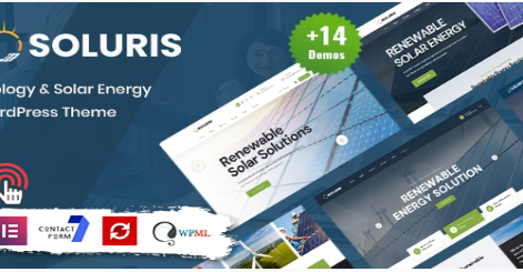 Soluris - Ecology & Solar Energy WordPress Theme  1.0