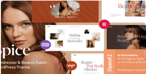 Spice - Beauty & Hair Salon WordPress Theme 1.1