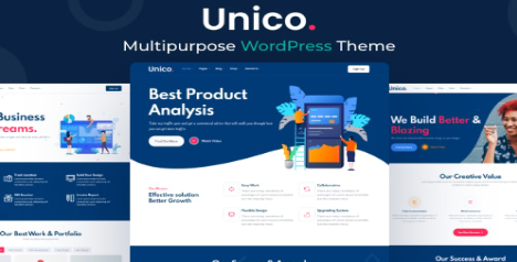 Unico - Multipurpose WordPress Theme 1.8