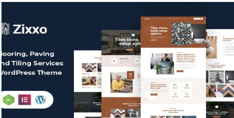Zixxo : Tiling Services WordPress Theme