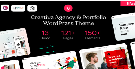 vCamp - Creative Agency WordPress Theme 1.7