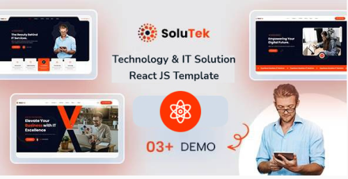 Solutek - Technology & IT Solution ReactJs Template