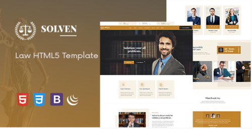 Solven - Lawyer HTML5 Template