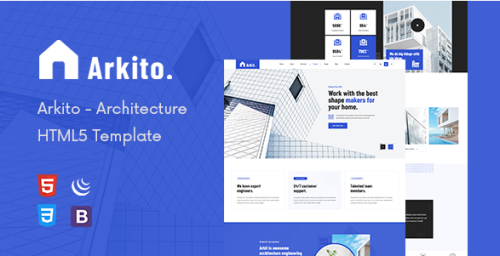 Arkito - Architecture HTML Template