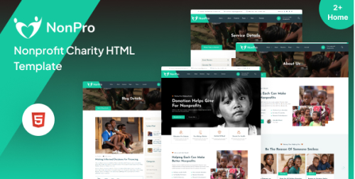 Nonpro-Nonprofit Charity HTML5 Template