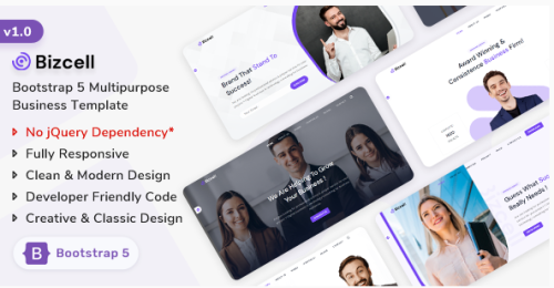 Bizcell - Bootstrap 5 Business Template