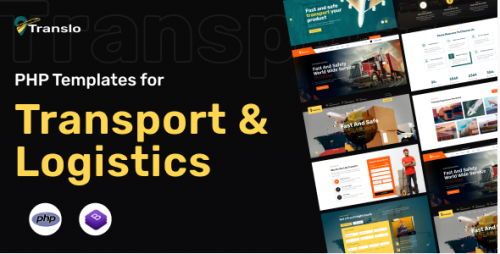 Translo - Transport and Logistics PHP Template