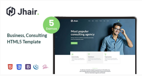 Jhair - Business, Consulting HTML5 Template