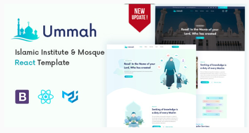 Ummah - Islamic Center React Template
