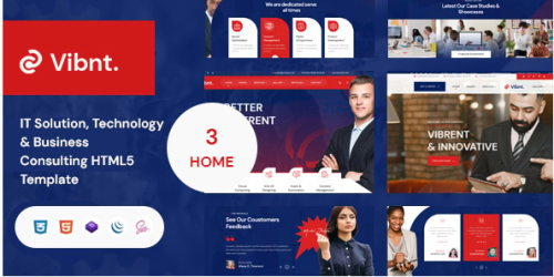 Vibnt - Creative Digital Agency HTML5 Template