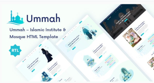 Ummah - Islamic Center HTML5 Template