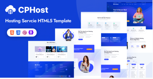 CPHost - Web Hosting Service HTML Template