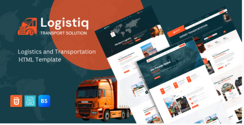 Logistiq - Logistics and Transportation HTML5 Template