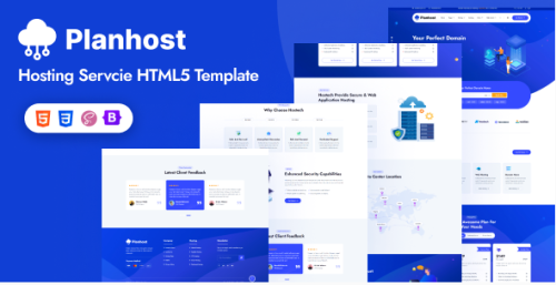 Planhost - WordPress Hosting Service Template