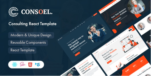 Consoel - Consulting Business React Template