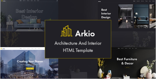 Arkio - Architecture & Interior HTML5 Template