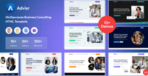 Advisr - Multipurpose Business Consulting HTML Template
