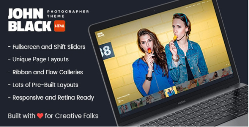 JohnBlack - Photography HTML