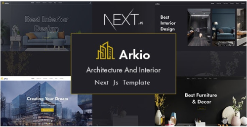 Arkio - Architecture & Interior Next Js Template