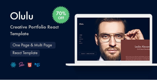 Olulu - Creative Portfolio HTML5 Template